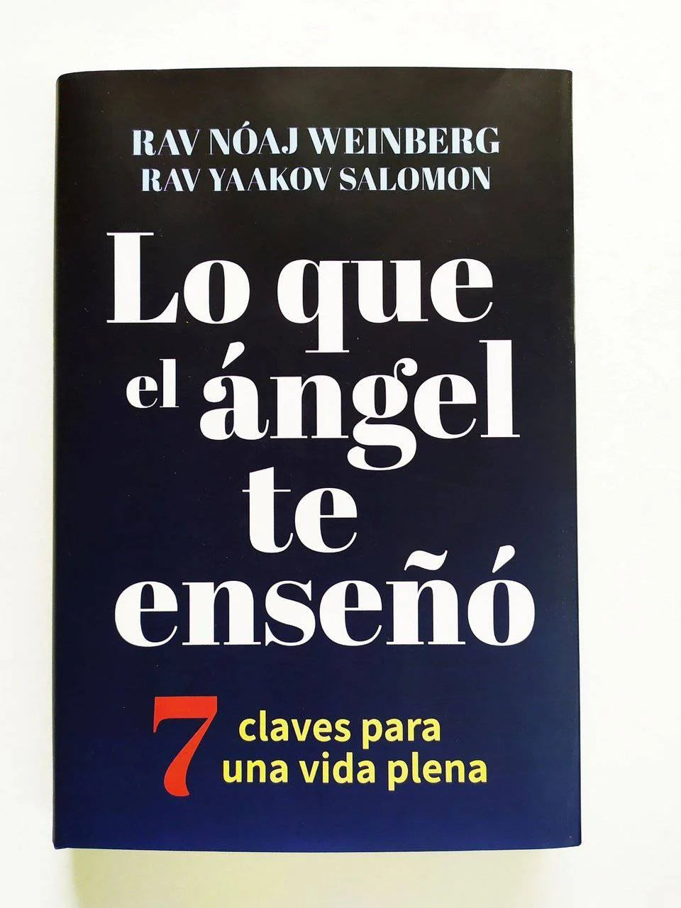 Lo que el ángel te enseñó – portada del libro